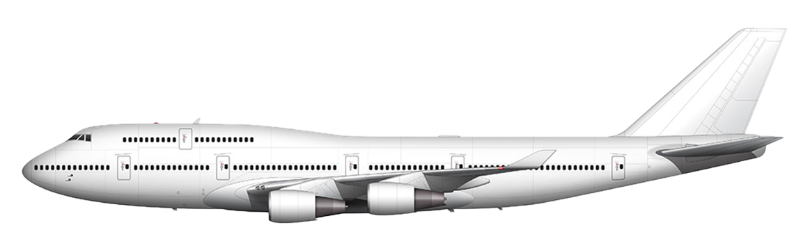 Самолет Boeing 747-400